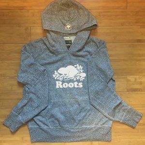 Roots | Grey Long Sleeve Hoodie (Sweatshirt)